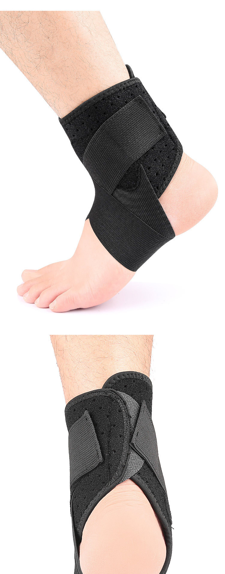 Cross strap winding elastic pressure cycling mountain running jump ankle fixed Competitive Manufacturing Pricing