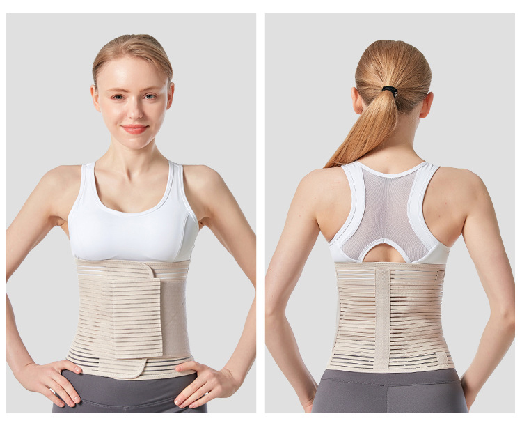 Customized New Model Waist Brace Breathable Lumbar Support Belt Adjustable Back Brace Waist Trainer For HerniatedDisc Protection Product Manufacturing Excellence