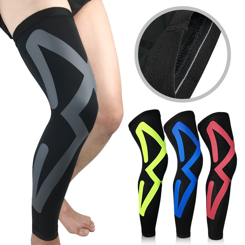 Cycling running knee guard sports tight leg guard with pantyhose cover to protect leg for men and women with long tube China Manufacturing