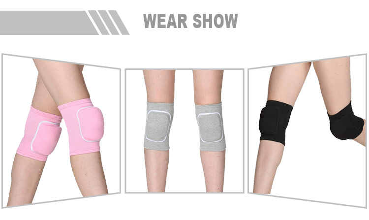 Dance knee pads warm dance practice yoga knee kneeling fall prevention sponge knee pads Bulk Wholesale Chain