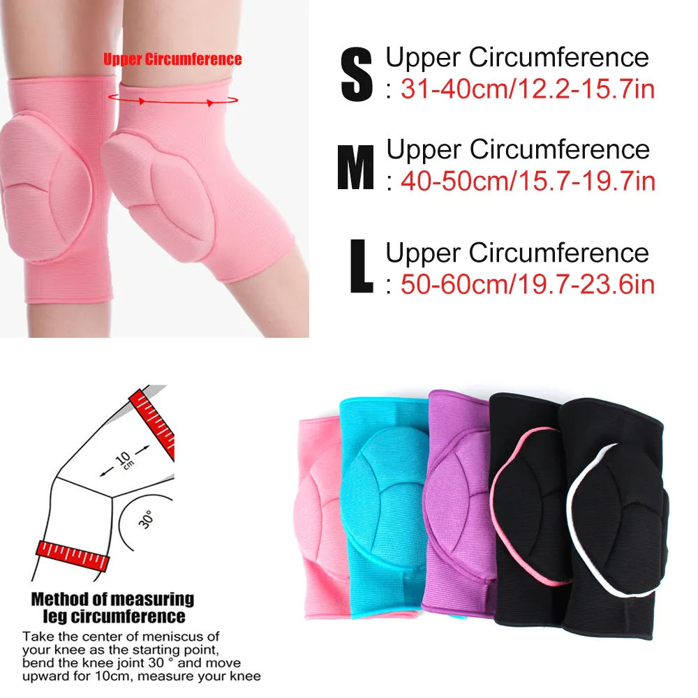 Dance kneeling sponge knee pads Fitness anti-collision non-slip crawling thickened sponge outdoor training knee protective cover Product Sourcing