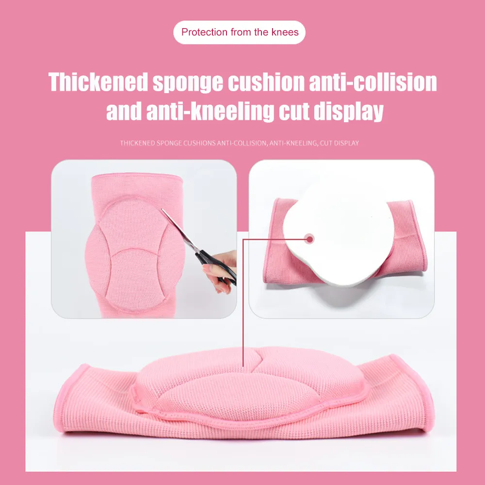 Dance kneeling sponge knee pads Fitness anti-collision non-slip crawling thickened sponge outdoor training knee protective cover Product Sourcing
