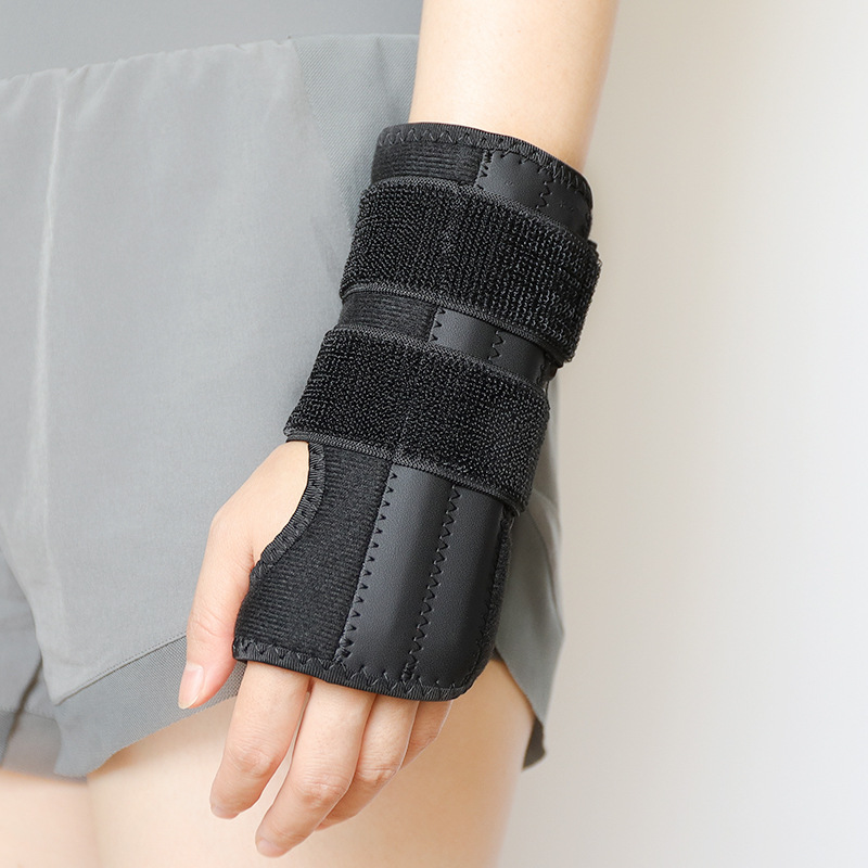Dual pressure splint wrist brace fixed joint elastic breathable Velcro adjustable wrist brace Factory Authorized Wholesale Sourcing