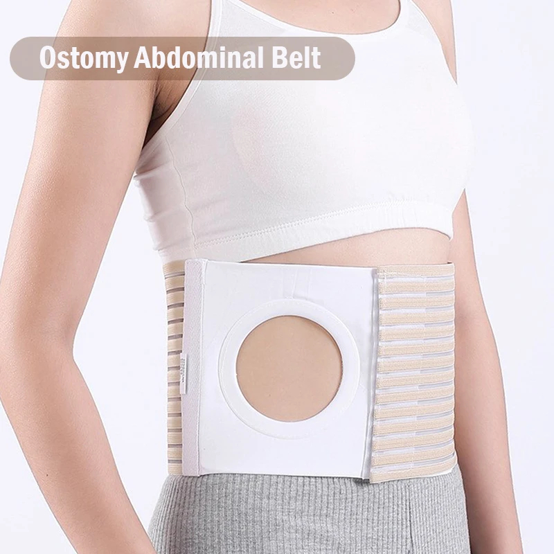 Durable Ostomy Large Belt Elastic Colostomy Abdominal Belt For Sports Fix Ostomy Bags & Avoid Parastomal Hernia Product Manufacturing