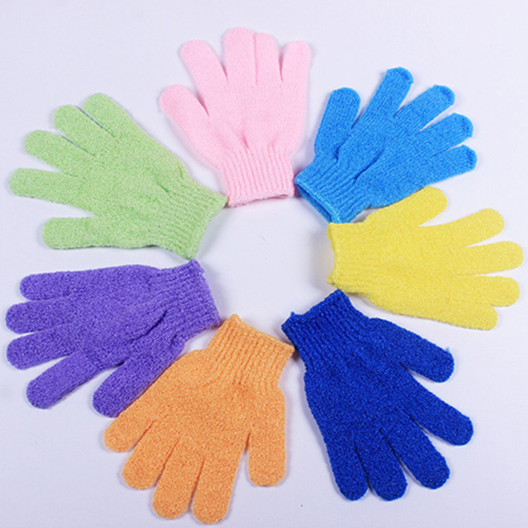 Eco Friendly Bath Gloves Scrub Mitt Gloves Soft Mesh Body Exfoliating Brushes Gloves Manufacturing Firm Solutions
