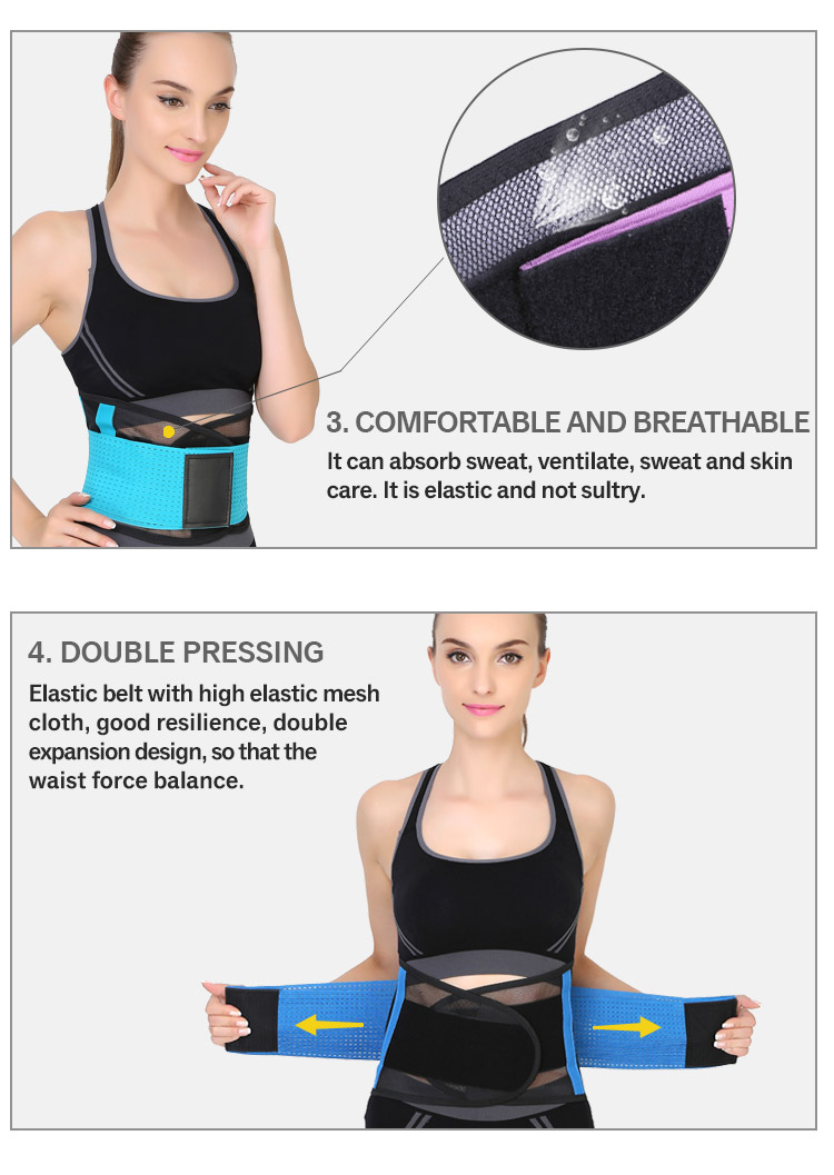 Elastic Adjustable Medical Orthopedic Lower Back Brace Waist Support Factory Wholesale Trade