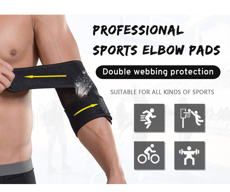 Elbow Sleeve Best Price Elbow Brace Adjustable Sports Elastic Tennis Elbow Brace Sleeve Wholesale Factory