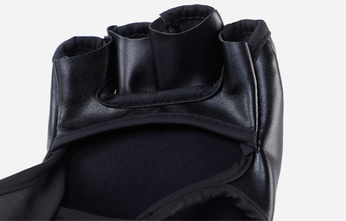 Factory Supply logo high quality Professional PU leather Half Finger MMA Boxing Training Gloves Wholesale Trade Supplier Innovation