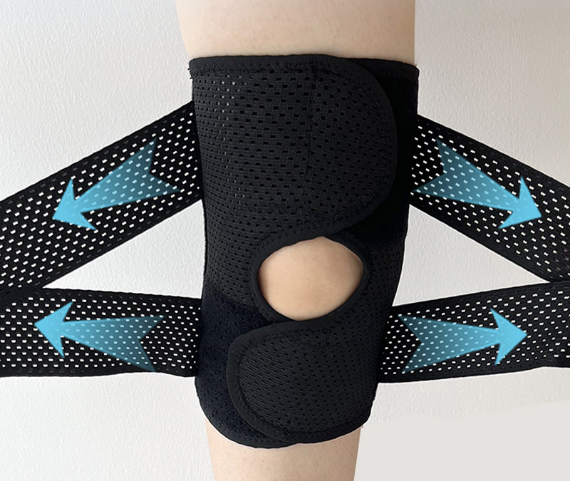 Factory high quality  breathable and No-slip Knee pads sports Knee Support Sleeve brace for summer Factory to Consumer Operations