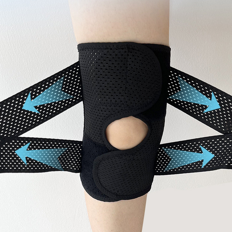 Factory high quality  breathable and No-slip Knee pads sports Knee Support Sleeve brace for summer Factory to Consumer Operations