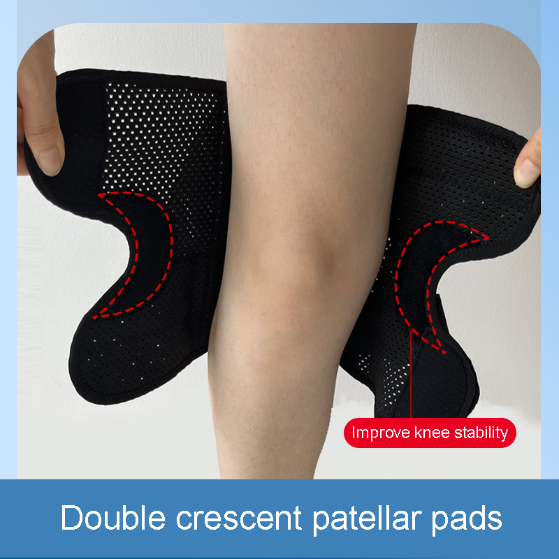 Factory high quality  breathable and No-slip Knee pads sports Knee Support Sleeve brace for summer Factory to Consumer Operations