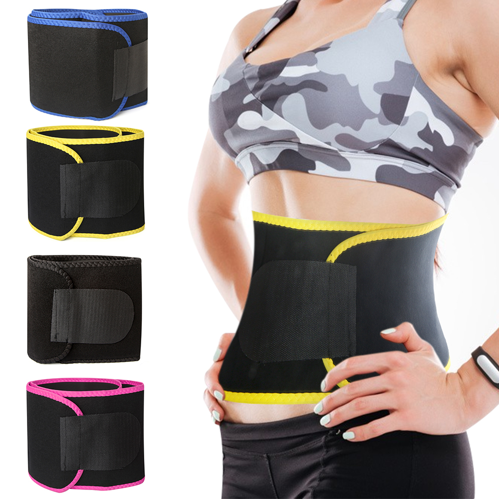 Fitness Gym Belt for Women Men Sauna Tummy Slimming Corset Sweat Waist Trainer Adjustable Body Shaper Reducing Shaping Girdles Industrial Wholesale Pricing Supplier