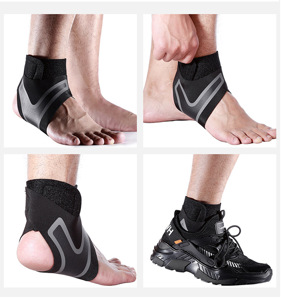 Fitness Sports Ankle Brace Gym Elastic Ankle Support Gear Foot Weights Wraps Protector Legs Power Weightlifting Manufacturing Solutions Chain