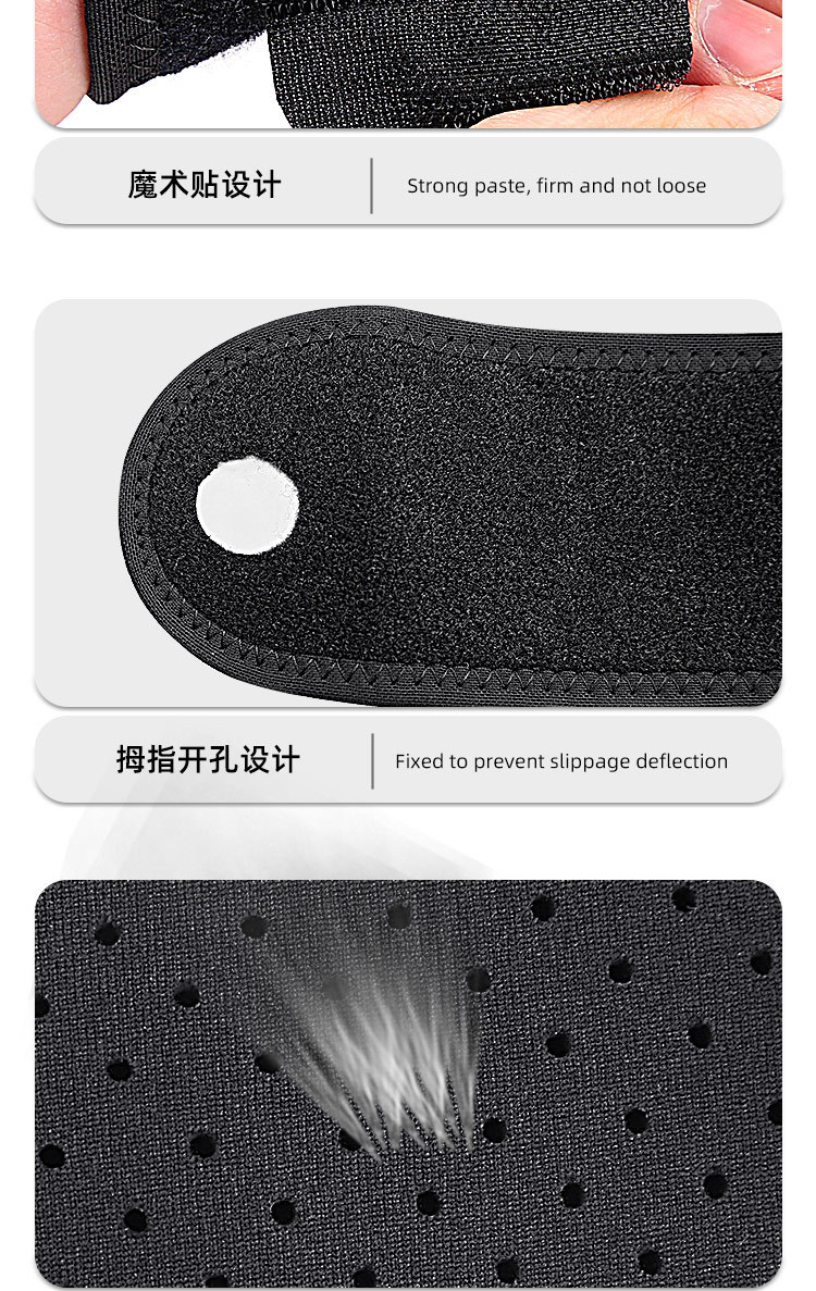 Fitness basketball pressure open wrist guard Winding sports wrist guard China Exporter Custom Solutions