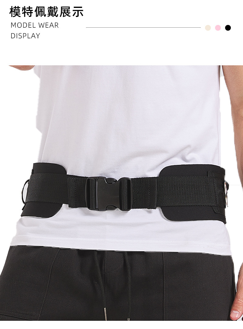 Fitness belt Male squat hard pull professional sports waist support weight lifting belt exercise strength training belt Quality Manufacturing Direct