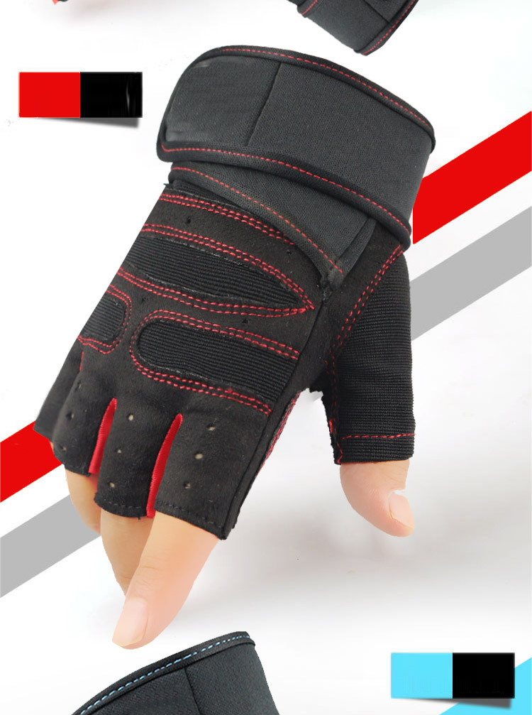 Fitness gloves for men and women anti slip wrist guards barbell riding sports equipment half finger gloves Industrial Wholesale Pricing Wholesale