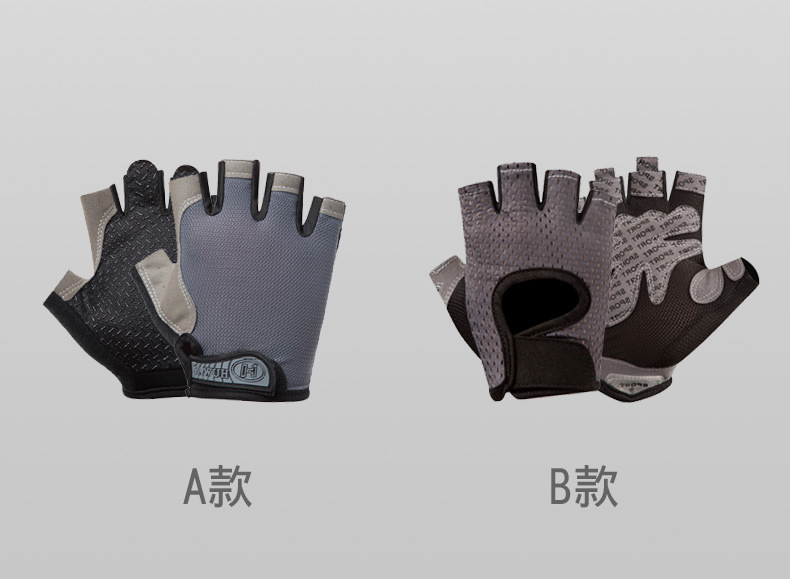 Fitness half finger gloves Women thin yoga exercise machine training miss hand back non-slip horizontal bar gloves Customized Manufacturing Solutions