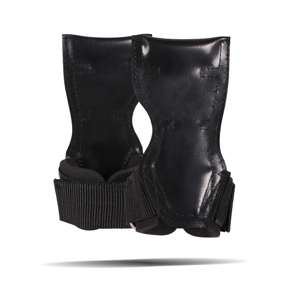 Fitness protective gloves exercise bench press weightlifting wrist guard rubber handguard pull power assisted strap wrist guard OEM Wholesale