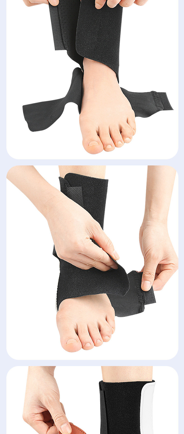 Flip inside and out to support ankle mountaineering fitness equipment pressure support ankle support Export Wholesale