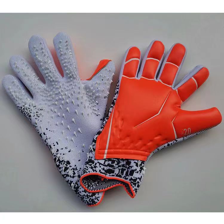 Football goalkeeper gloves Professional latex wear-resistant non-slip breathable goalkeeper gloves Large-Scale Manufacturing