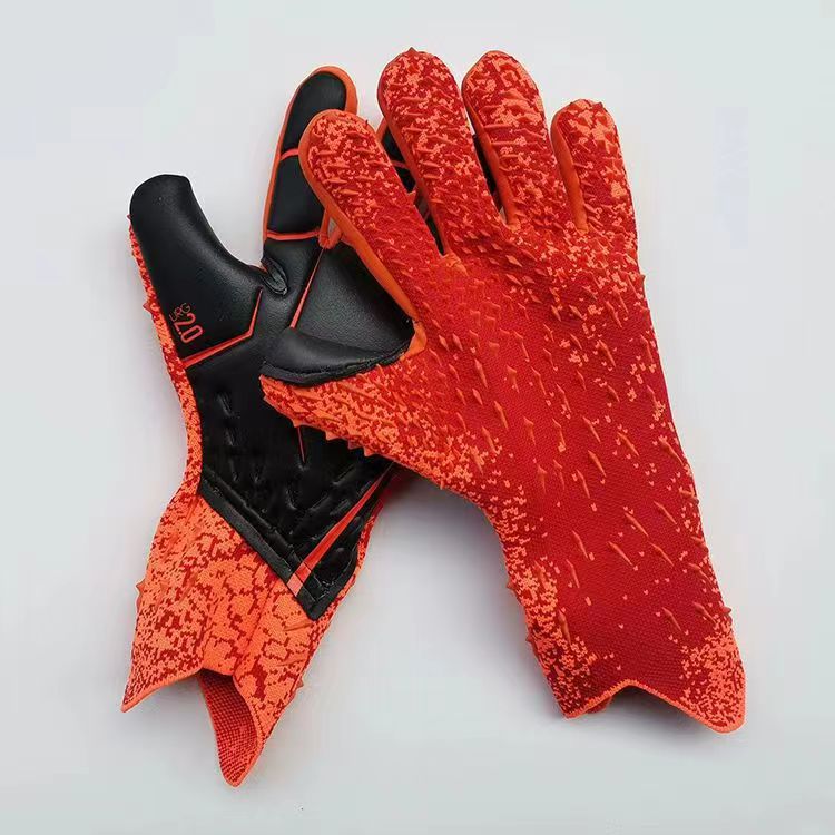 Football goalkeeper gloves Professional latex wear-resistant non-slip breathable goalkeeper gloves Large-Scale Manufacturing