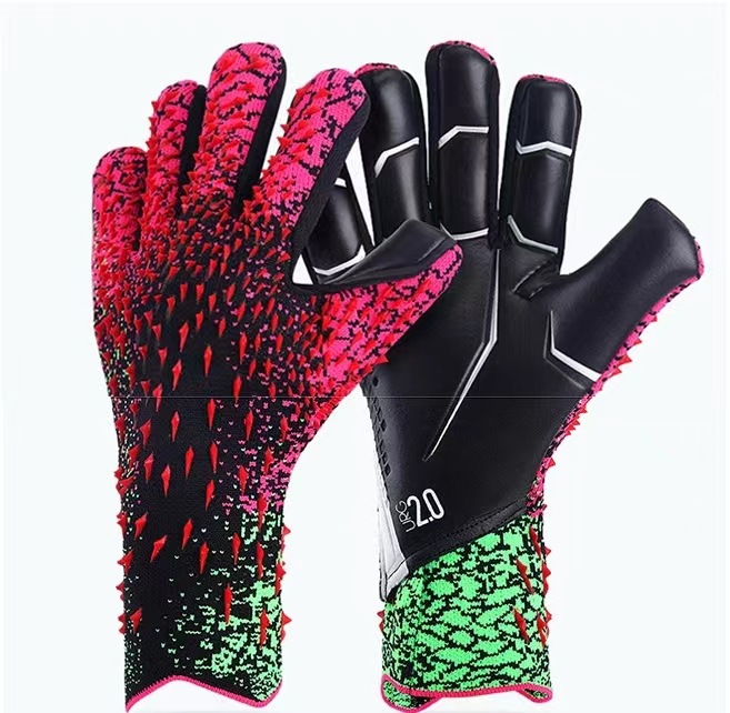 Football goalkeeper gloves Professional latex wear-resistant non-slip breathable goalkeeper gloves Large-Scale Manufacturing