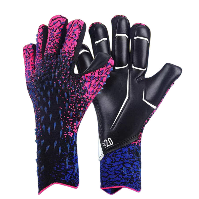 Football goalkeeper gloves Professional latex wear-resistant non-slip breathable goalkeeper gloves Large-Scale Manufacturing