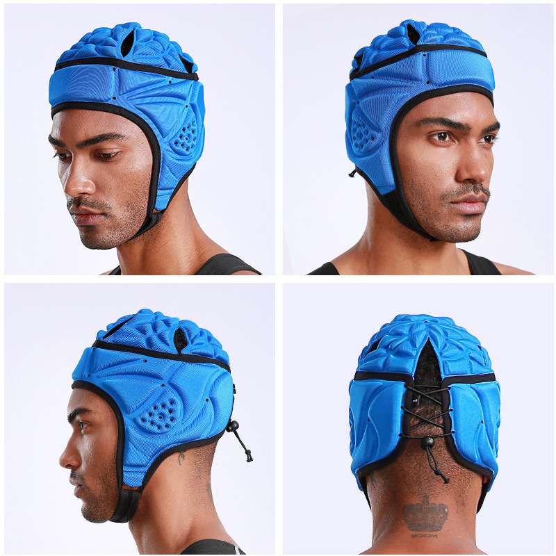 Football helmet EVA goalie crash cap soft Goalie head guard Curling stick ball softball crash cap Factory Pricing Export