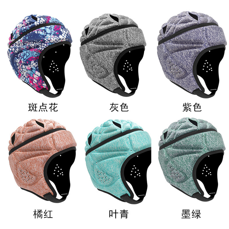 Football helmet EVA goalie crash cap soft Goalie head guard Curling stick ball softball crash cap Factory Pricing Export