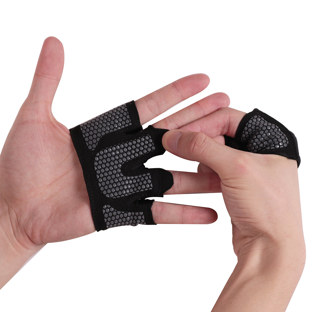 Four-finger sports anti-slip fitness half-finger gloves Thickened equipment strength training gloves Wholesale B2B Pricing Pricing
