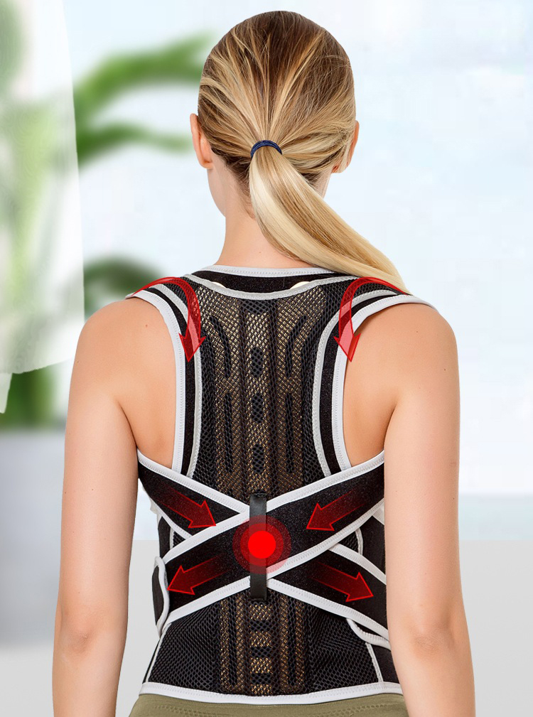Fully Adjustable Back Posture Corrector Back Clavicle Support Belt For men and Women Brace corrector de postura Global Wholesale Market Operations