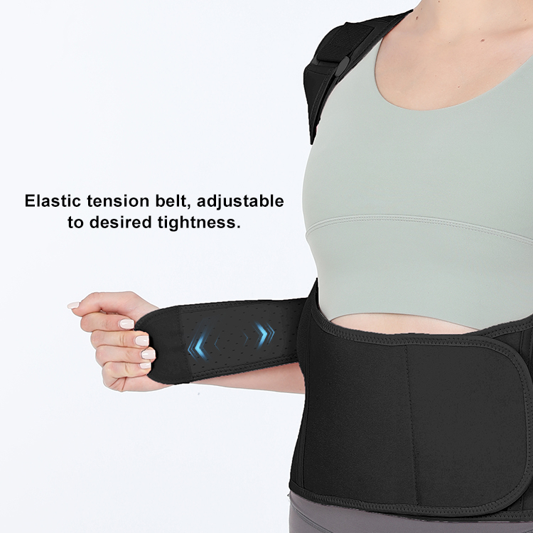 Fully Adjustable Spinal Brace Comfortable Effective Upper Back Brace Posture Corrector Back Orthopedic Straps for Men and Women Bulk Supply