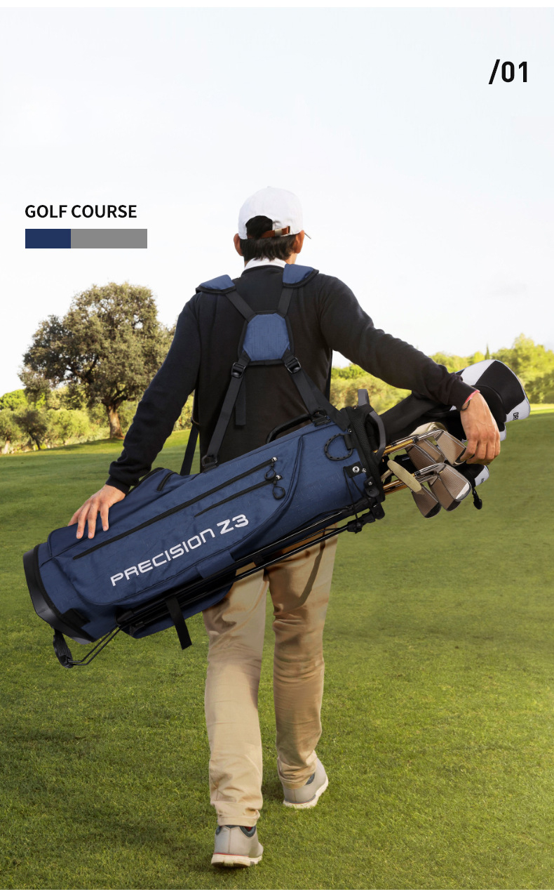 Golf Bag Multi-function holder Bag Light portable version can hold a full set of clubs Factory-Owned Wholesale Bulk Orders