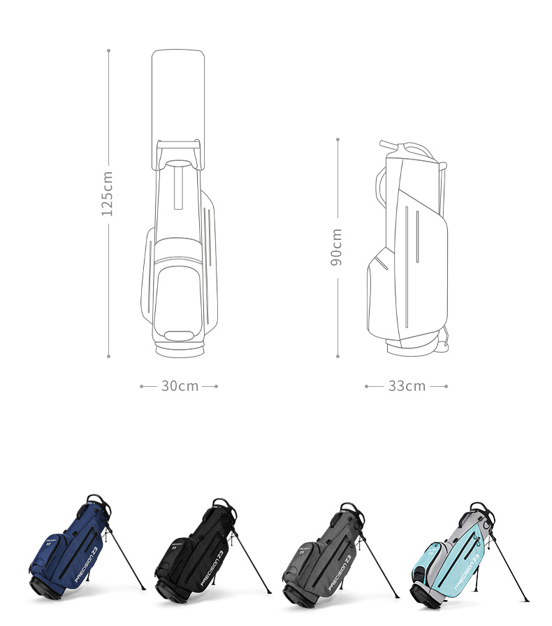 Golf Bag Multi-function holder Bag Light portable version can hold a full set of clubs Factory-Owned Wholesale Bulk Orders