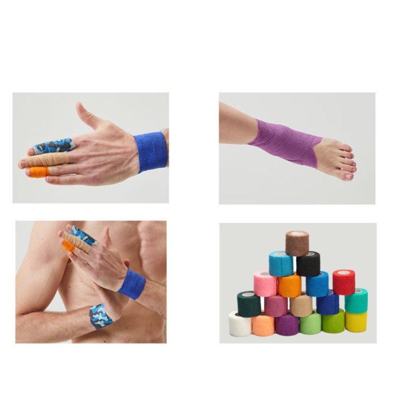 Grip Wrap Disposable Nonwoven Self Adhesive Elastic Bandage Finger Wrist Protection Tape Tattoo Large Order Wholesale Outlet