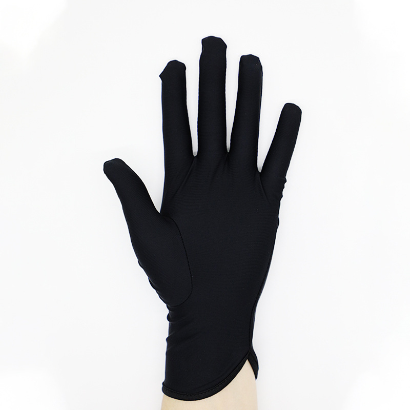 Guide Jewelry gloves High stretch nylon high-end watch and play performance gloves Direct Factory Wholesale
