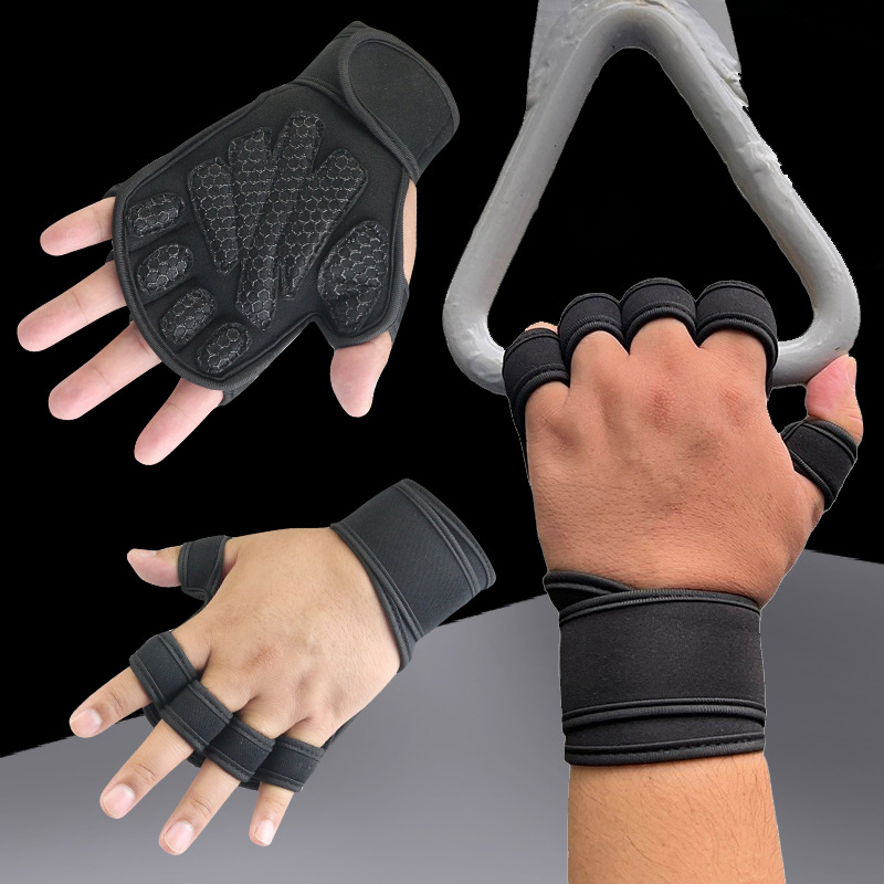 Half Finger Cycling Hand Protecter Racing Bicycle Protecter Motorcycle Leather Customized Outdoor Cycling Protecter Wholesale Factory Customization