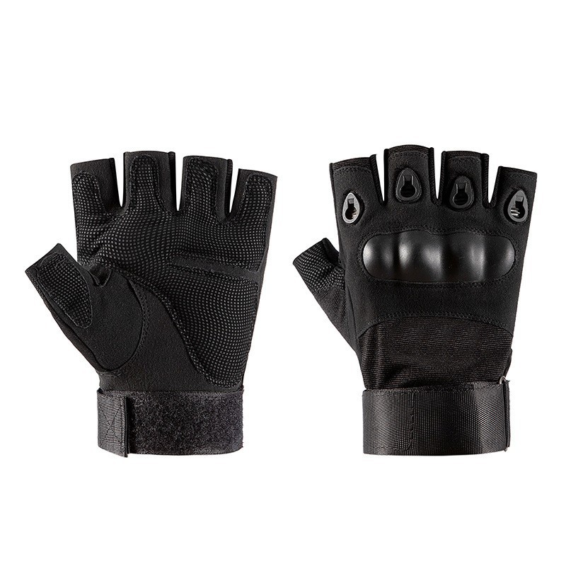 Half finger gloves for men's outdoor cycling anti slip and wear-resistant sports mountain climbing fitness Training gloves Overseas Manufacturing Manufacturer