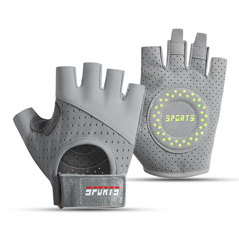 Half-finger sports gloves yoga fitness gloves Outdoor sports  women breathable exercise gloves B2B Wholesale