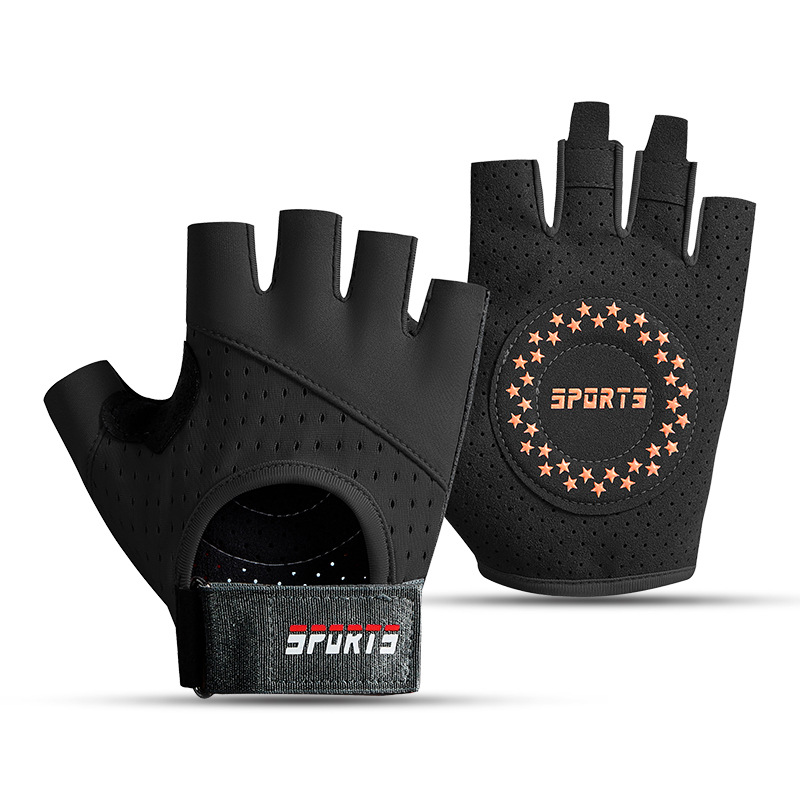 Half-finger sports gloves yoga fitness gloves Outdoor sports  women breathable exercise gloves B2B Wholesale