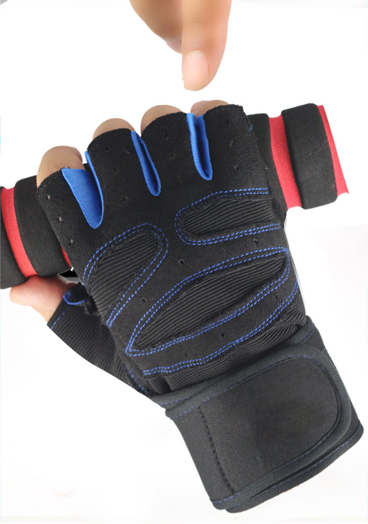 Half finger summer fishing cycling exercise dumbbell weight lifting barbell training wrist gloves Wholesale B2B Pricing Pricing