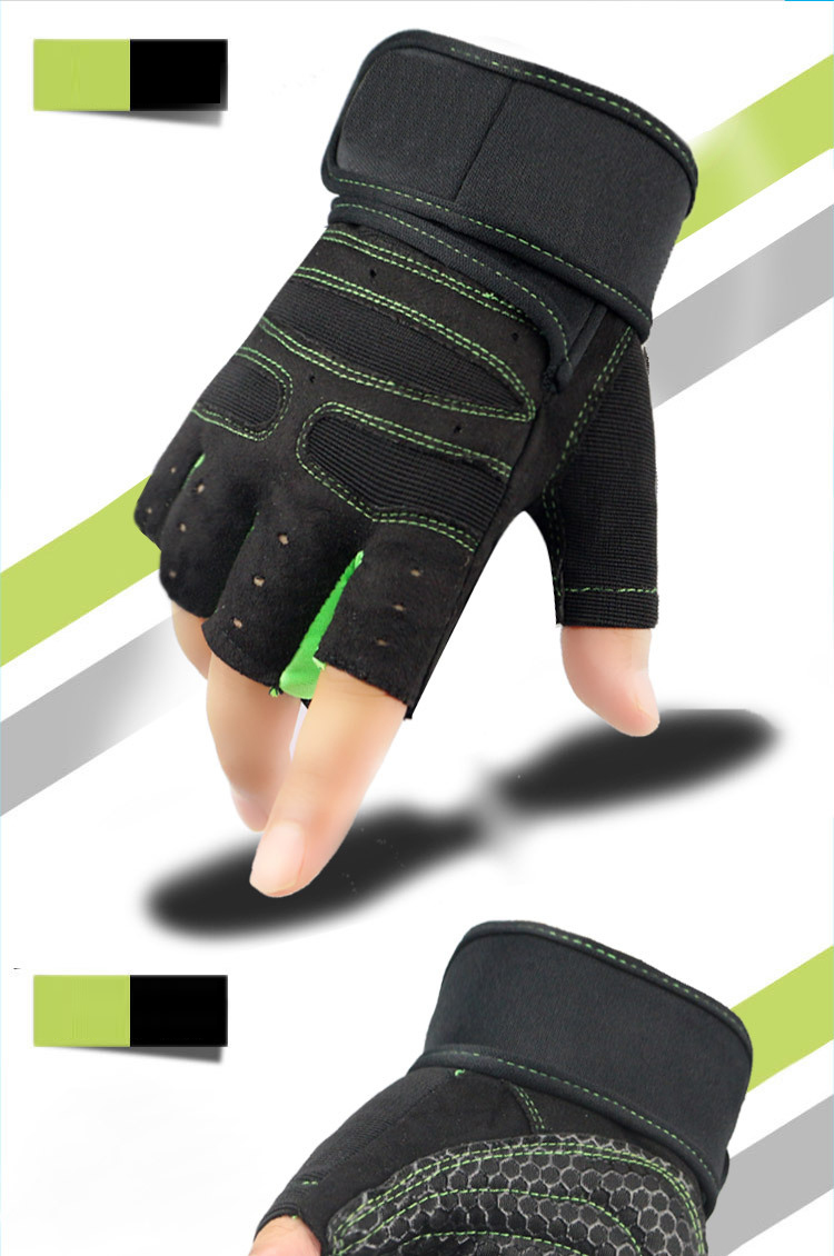 Half finger summer fishing cycling exercise dumbbell weight lifting barbell training wrist gloves Wholesale B2B Pricing Pricing