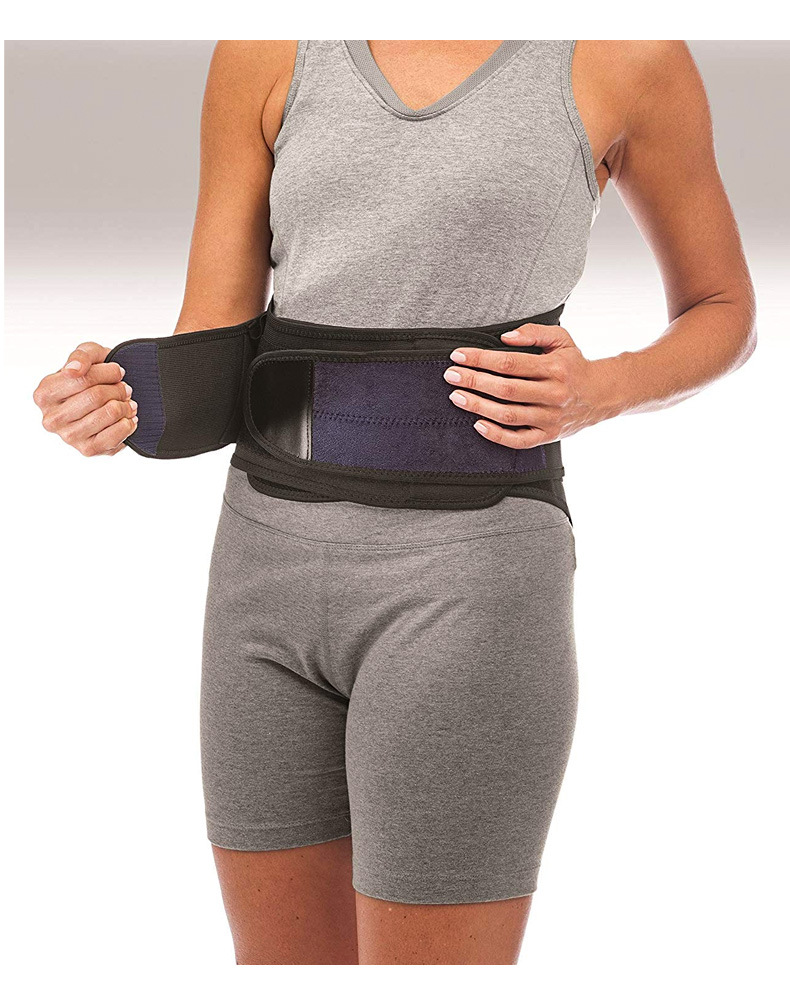Heavy Lifting Industrial Adjustable Lower Waist Back Support Brace with Removable Pad ODM Manufacturing