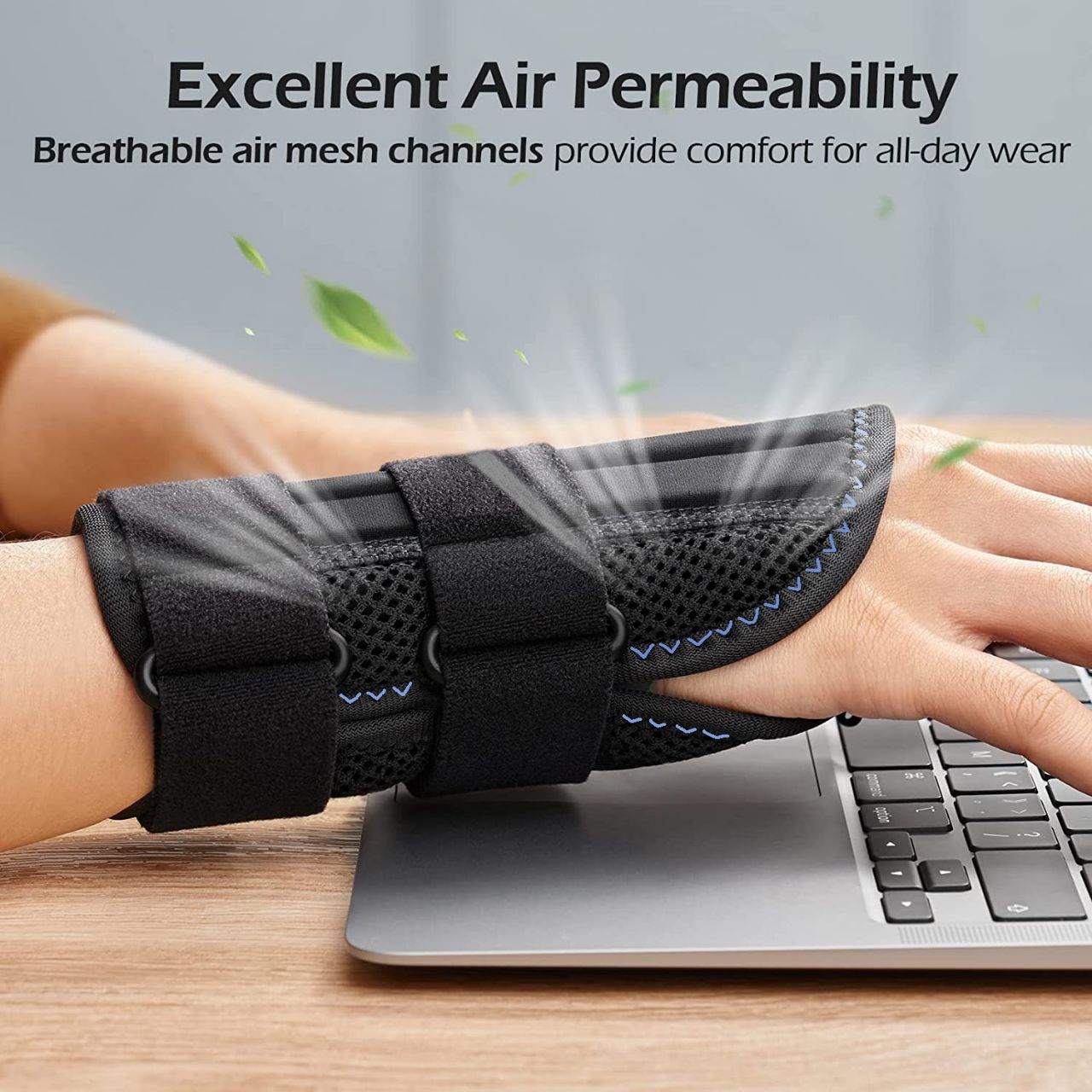 High Quality Breathable Elastic Neoprene Wrist Brace Carpal Tunnel Adjustable Wrist Fracture Brace China Supplier B2B