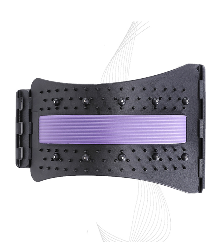High quality Orthopedic Back Lumbar Support Spine back cracker Acupuncture magnetic therapy Massager Lower Back Stretcher Discounted Bulk Pricing