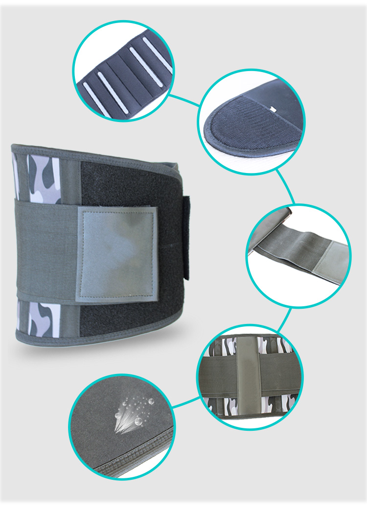 High quality and neoprenon  material lower waist support belt for Gym Sports China Supplier B2B
