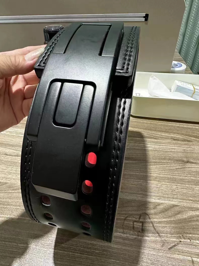 High quality leather waist support belt  Gym Fitness Heavy Duty Leather Weight Lifting Belt for Men Women Powerlifting Discount Wholesale