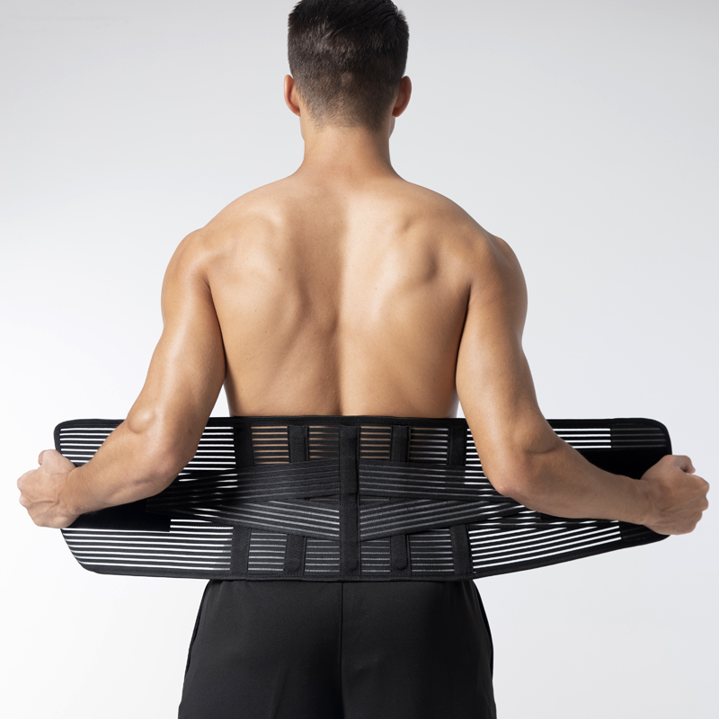 High widely  breathable back straightening  lumbar back support belt for protecting back support Mass Market Wholesale Customization