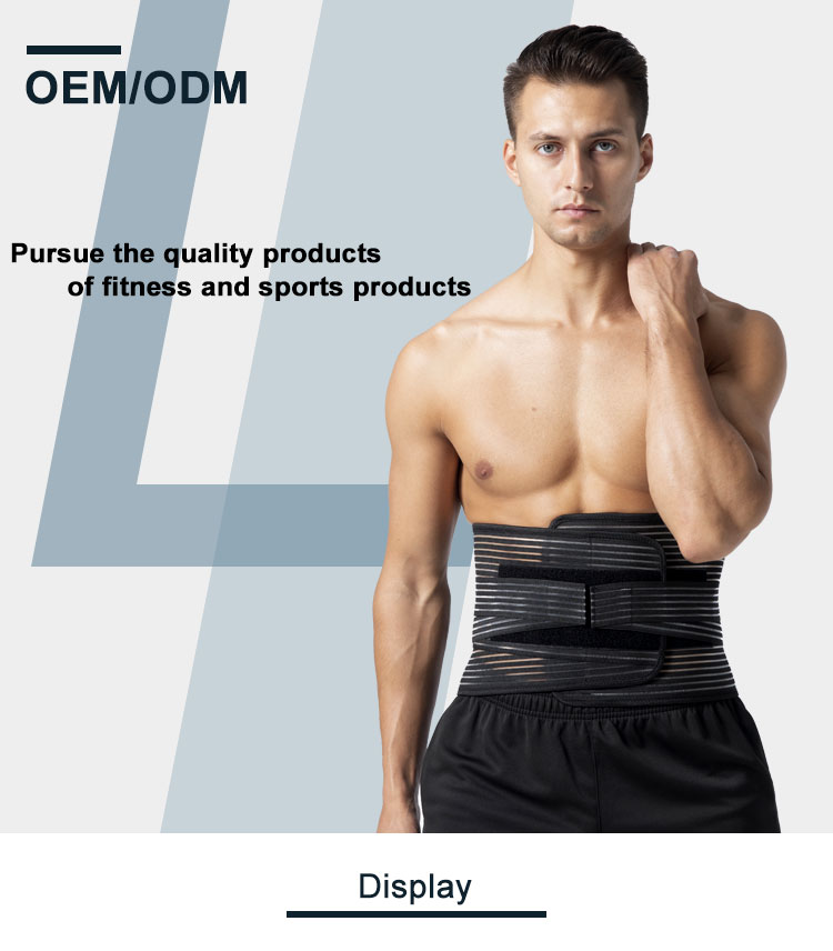 High widely  breathable back straightening  lumbar back support belt for protecting back support Mass Market Wholesale Customization