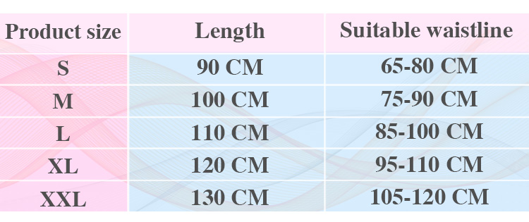 Hot Belt Lose Weight Sauna Belt Belly Fat Burner Belt Latex Waist Trainer Tummy Trimmer Quality Manufacturing Processing